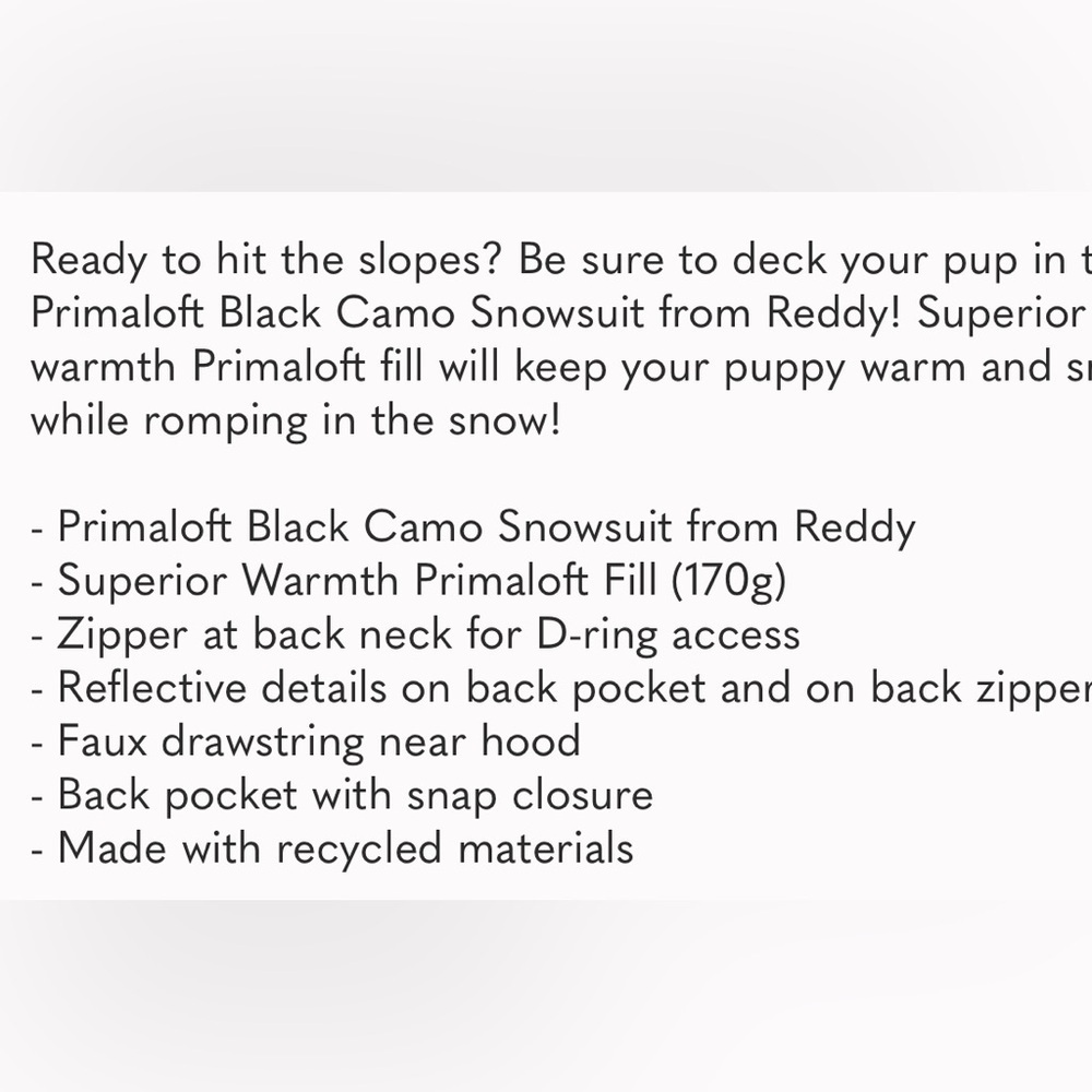 NWT Reddy Snowsuit Primaloft S - Picture 11 of 11